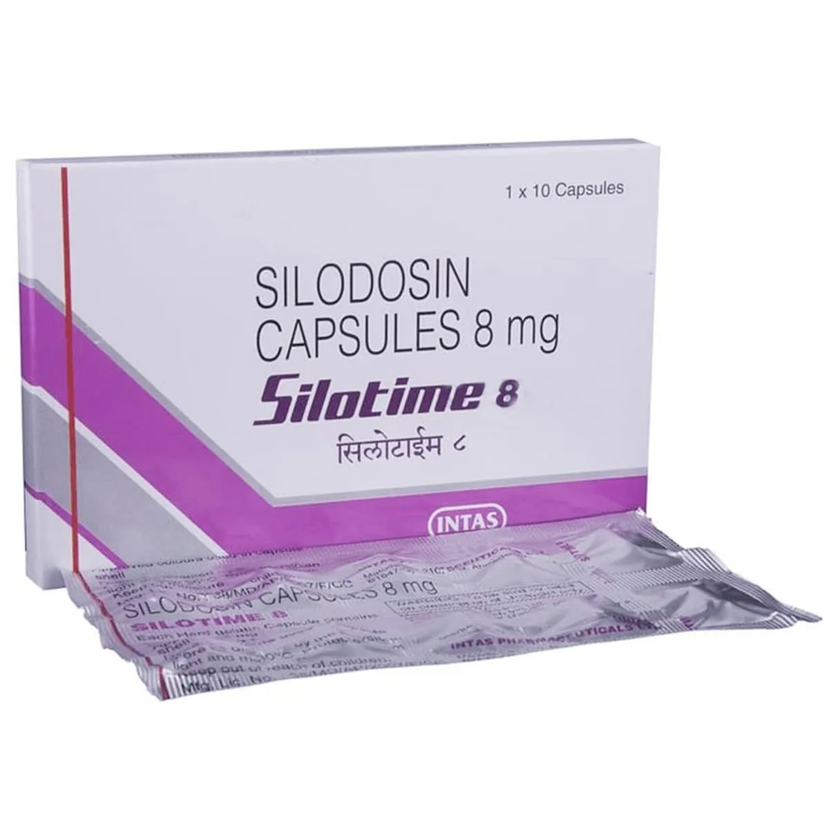 SILOTIME 8MG CAPS