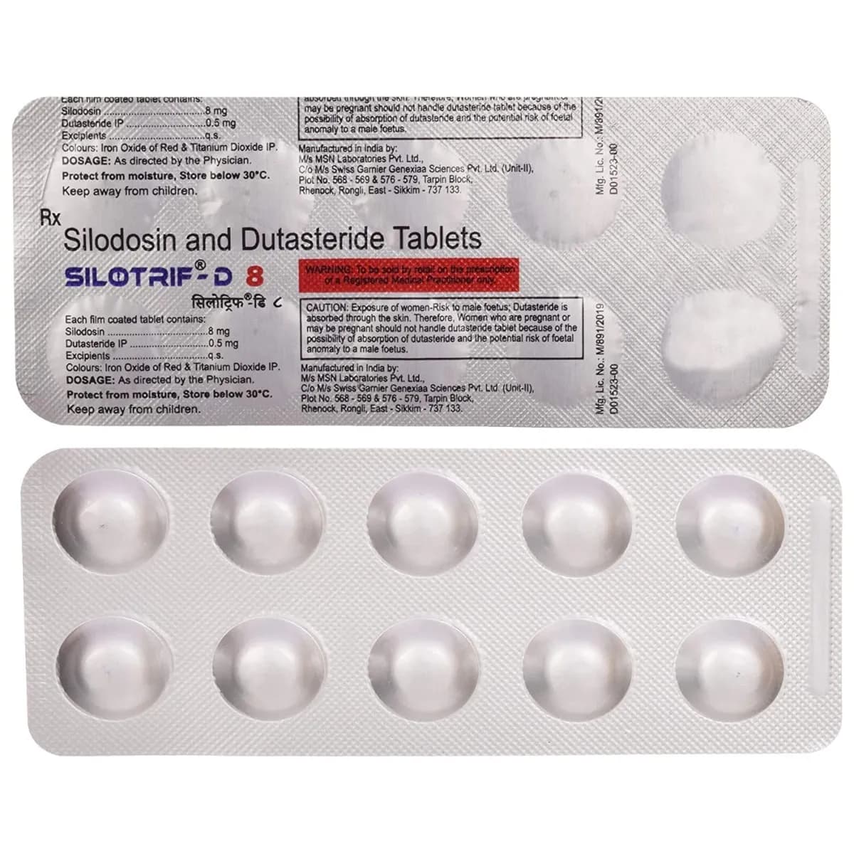 SILOTRIF D8 TAB