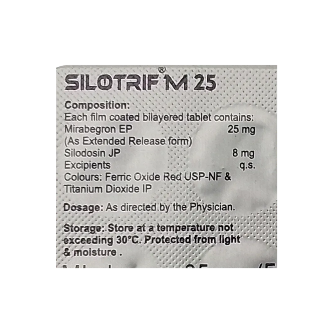 SILOTRIF M 25 TAB
