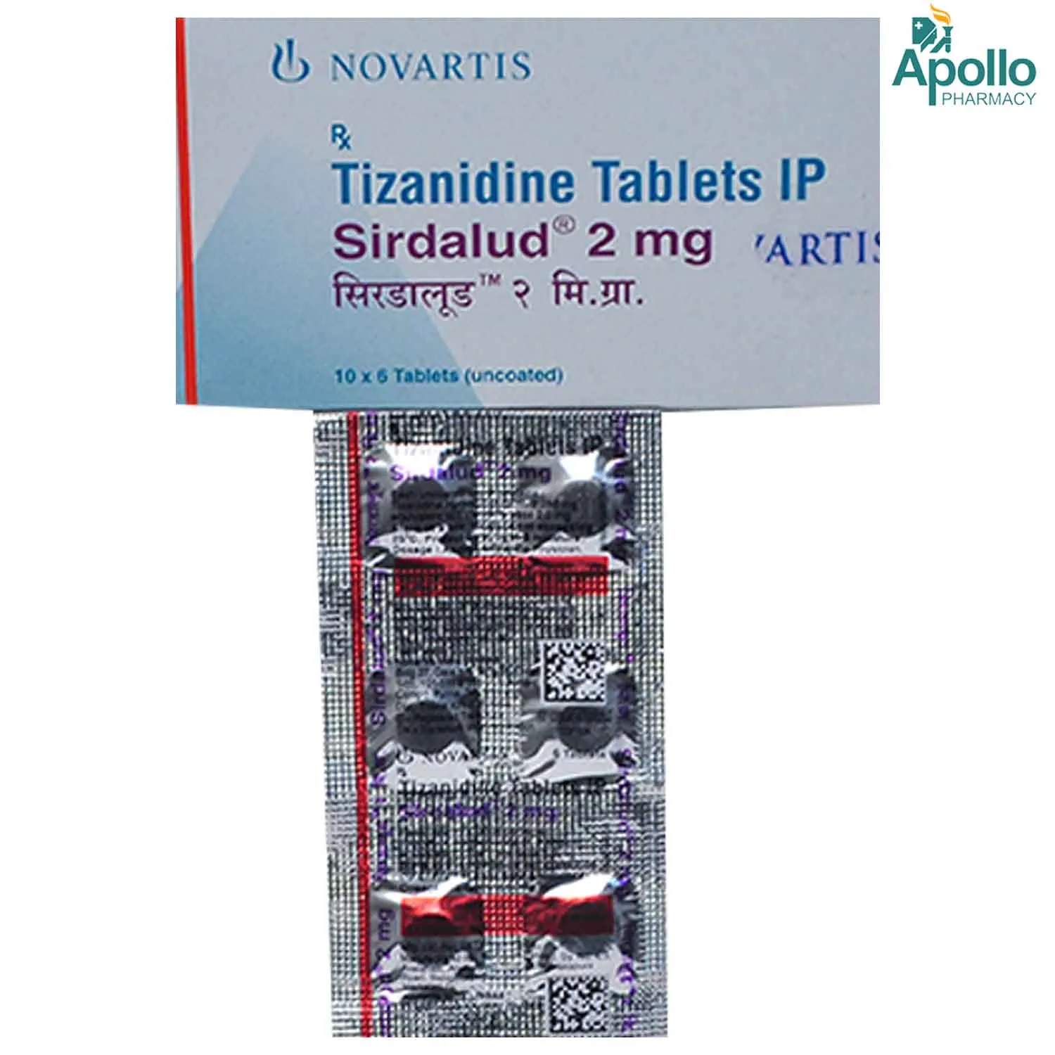 SIRDALUD 2MG
