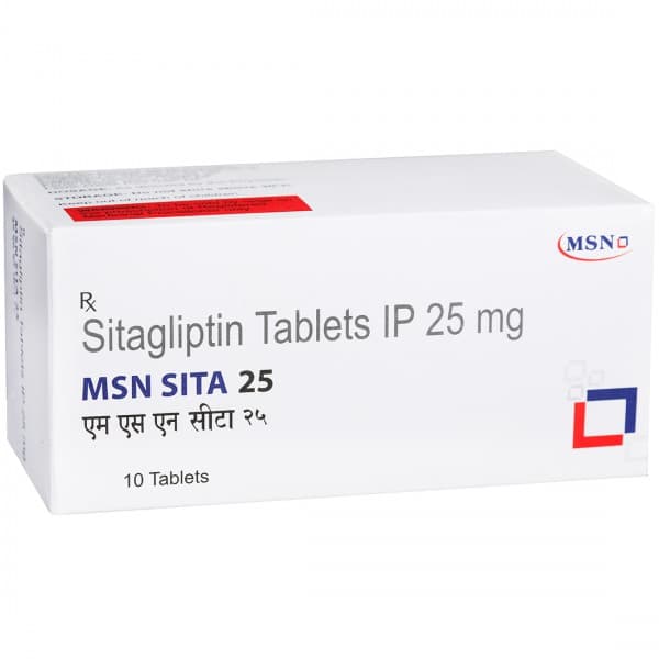 SITA 25MG TAB 10`S