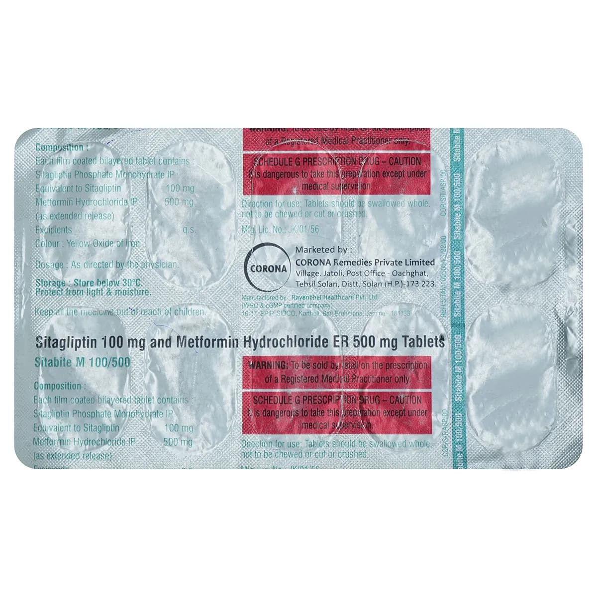 SITABITE - M 100/500