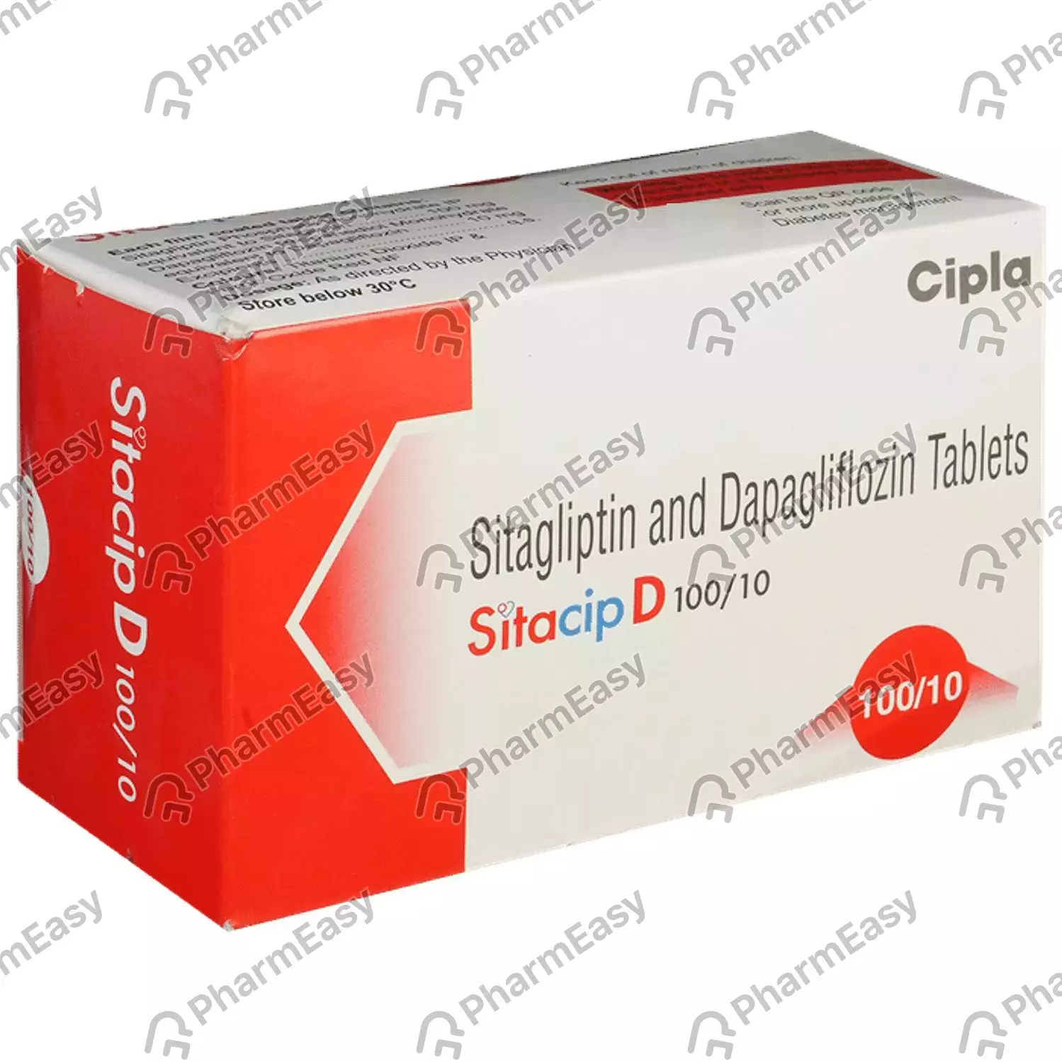SITACIP D 100/10MG TAB