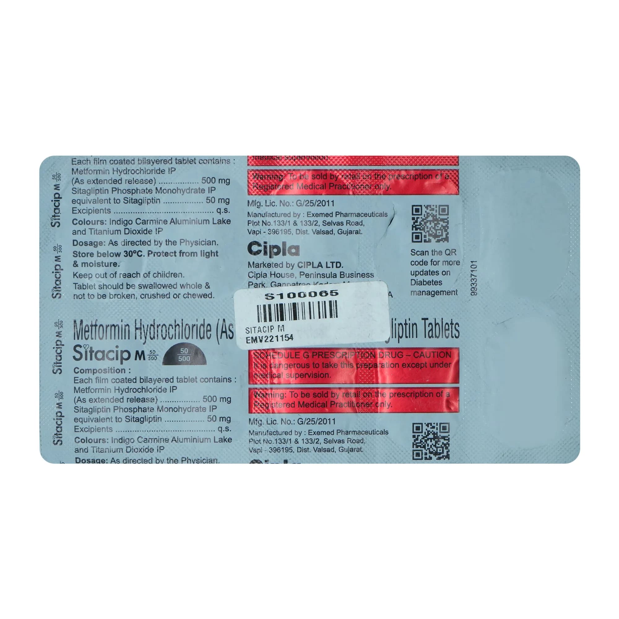 SITACIP M 50/500