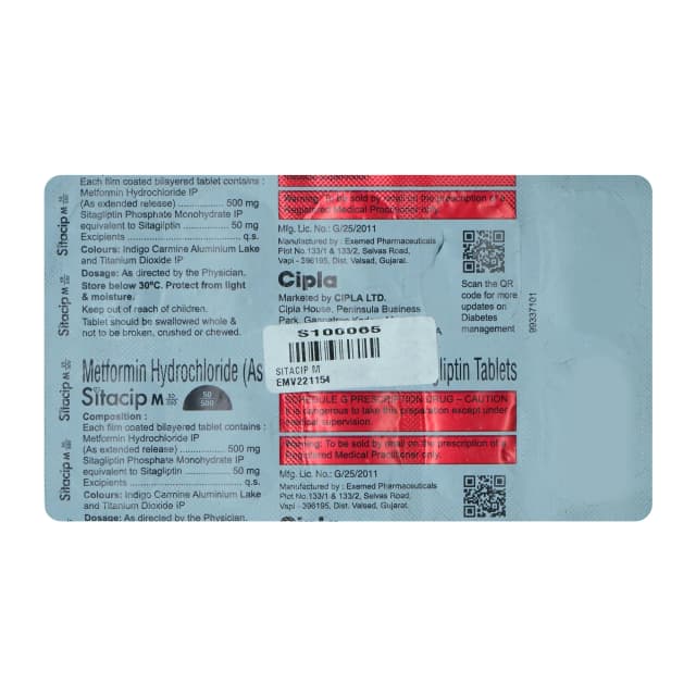 Sitacip M 50/500