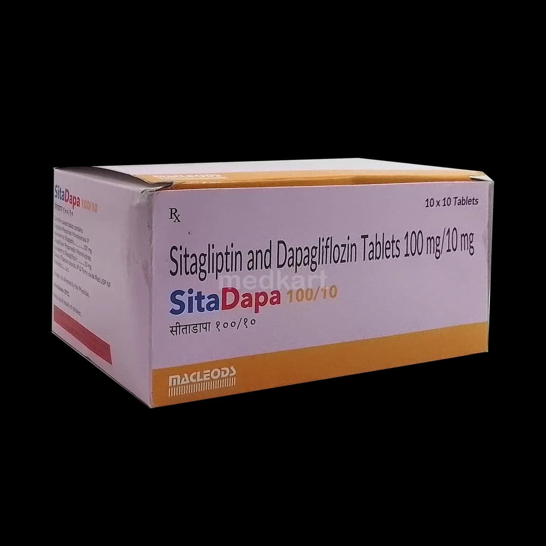 SITADAPA 100/10MG TAB 10`S