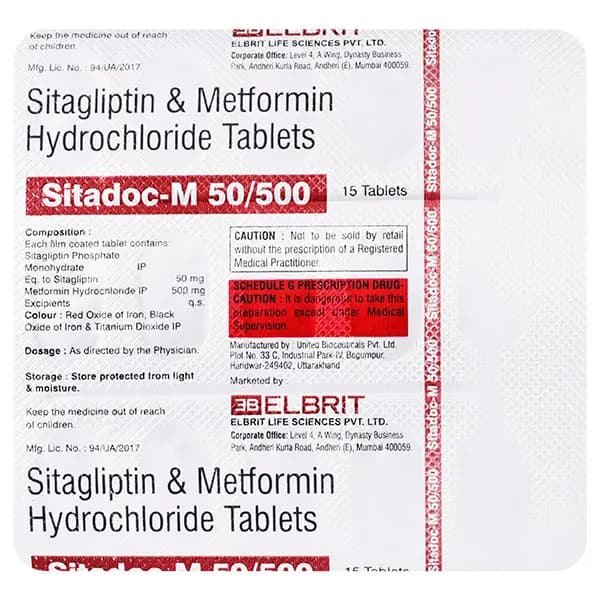 SITADOC MP 500 TAB
