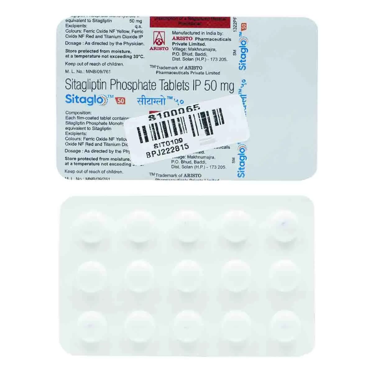 SITAGLO 50 TAB