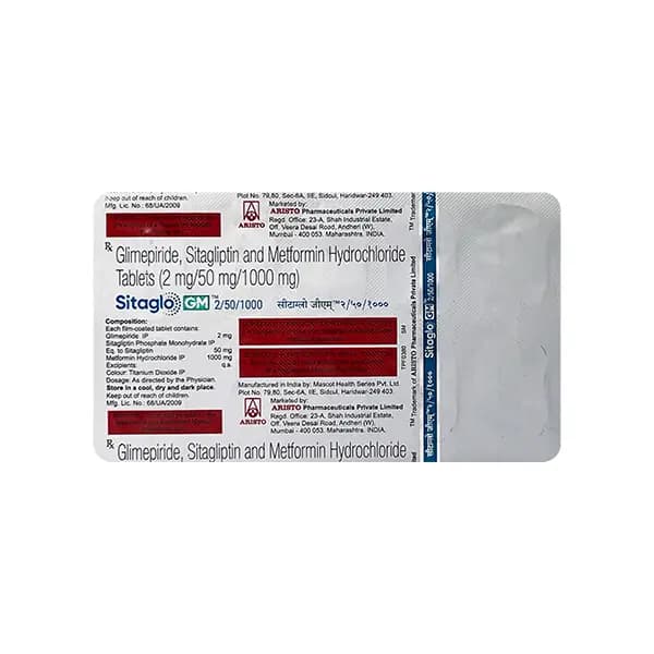 SITAGLO GM 2/50/1000MG TAB