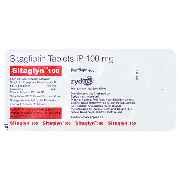 SITAGLYN 100 TAB