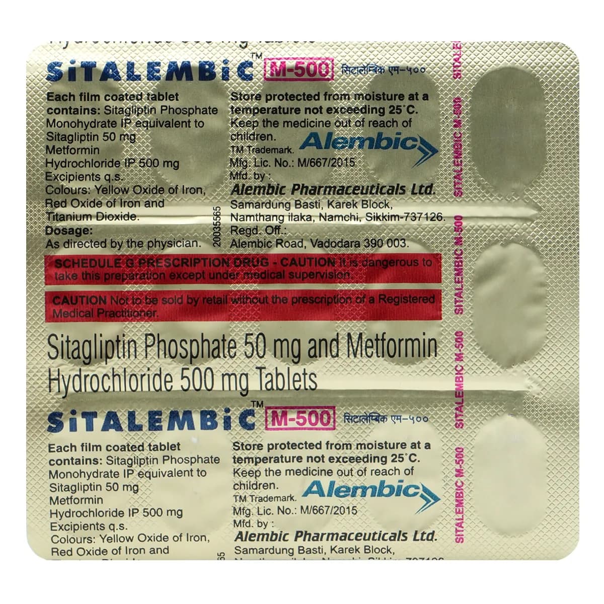 SITALEMBIC M 500