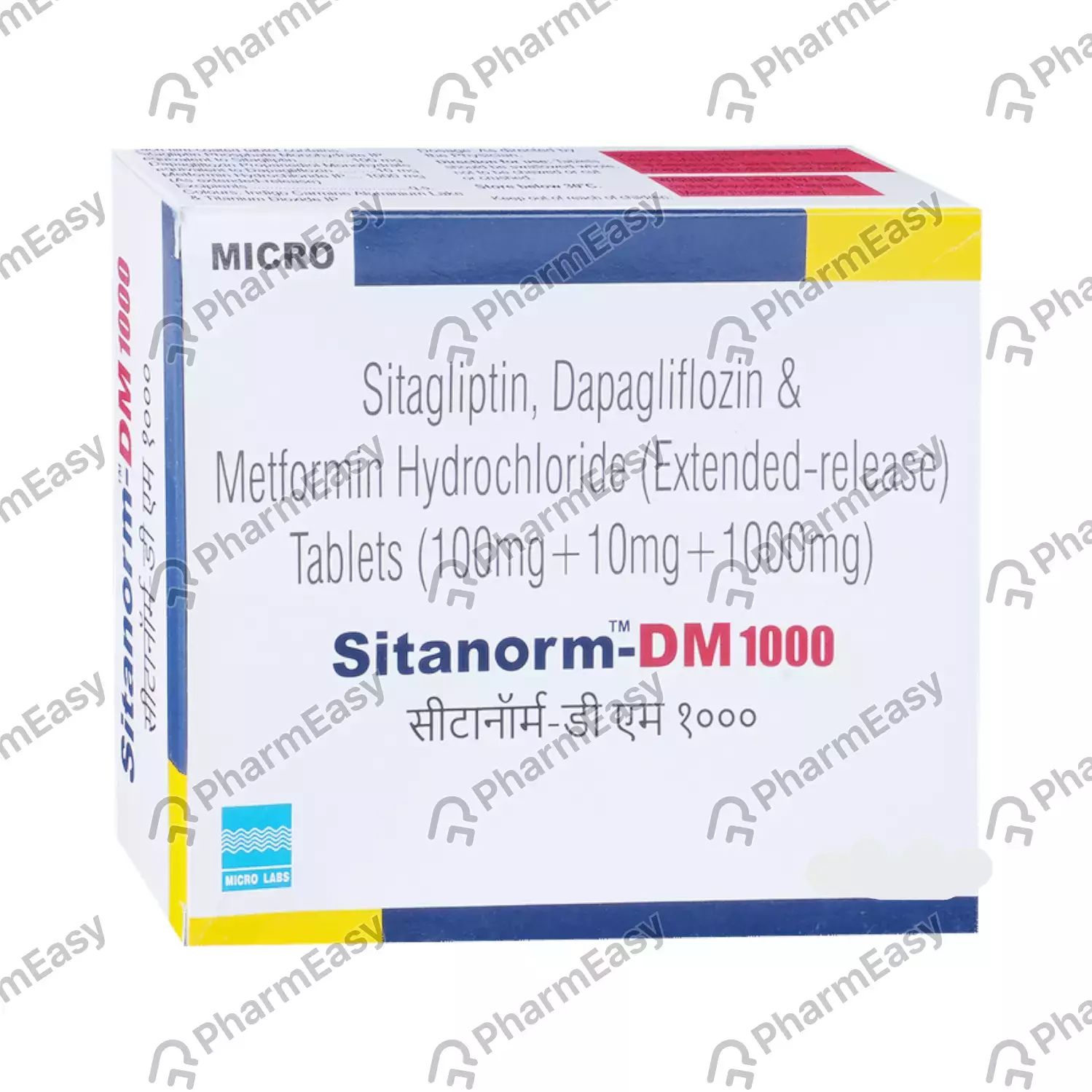 SITANORM DM 1000MG TAB