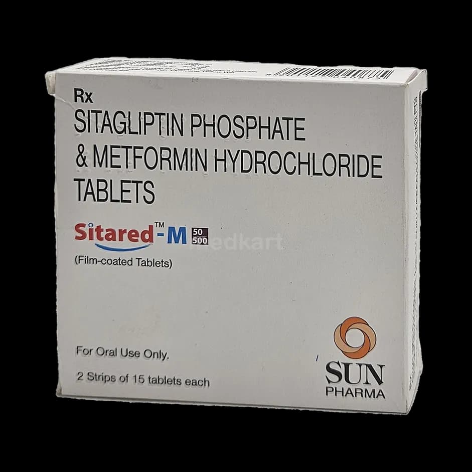 SITARED M 50MG/500MG