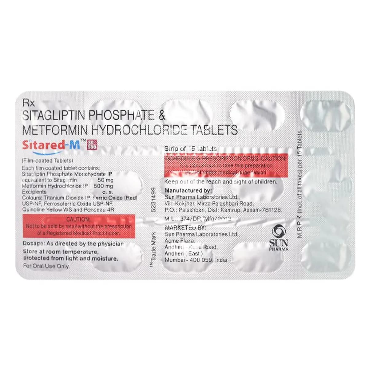 SITATUF M 50/500 TAB
