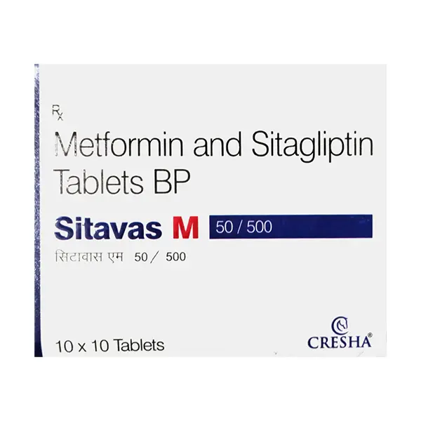 SITAVAS M 50/500MG TAB