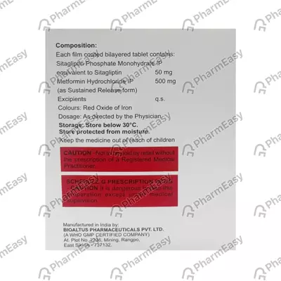 SITAVERSE DM 1000MG TAB