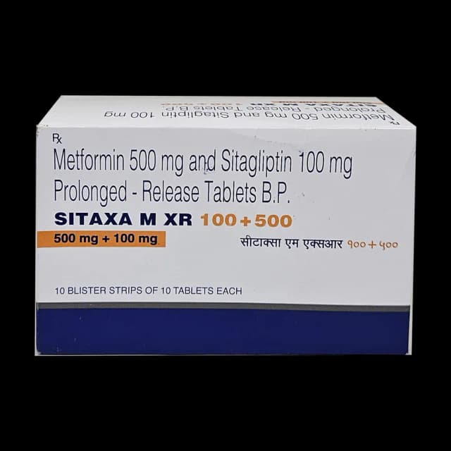 Sitaxa M XR 100+500 Tab