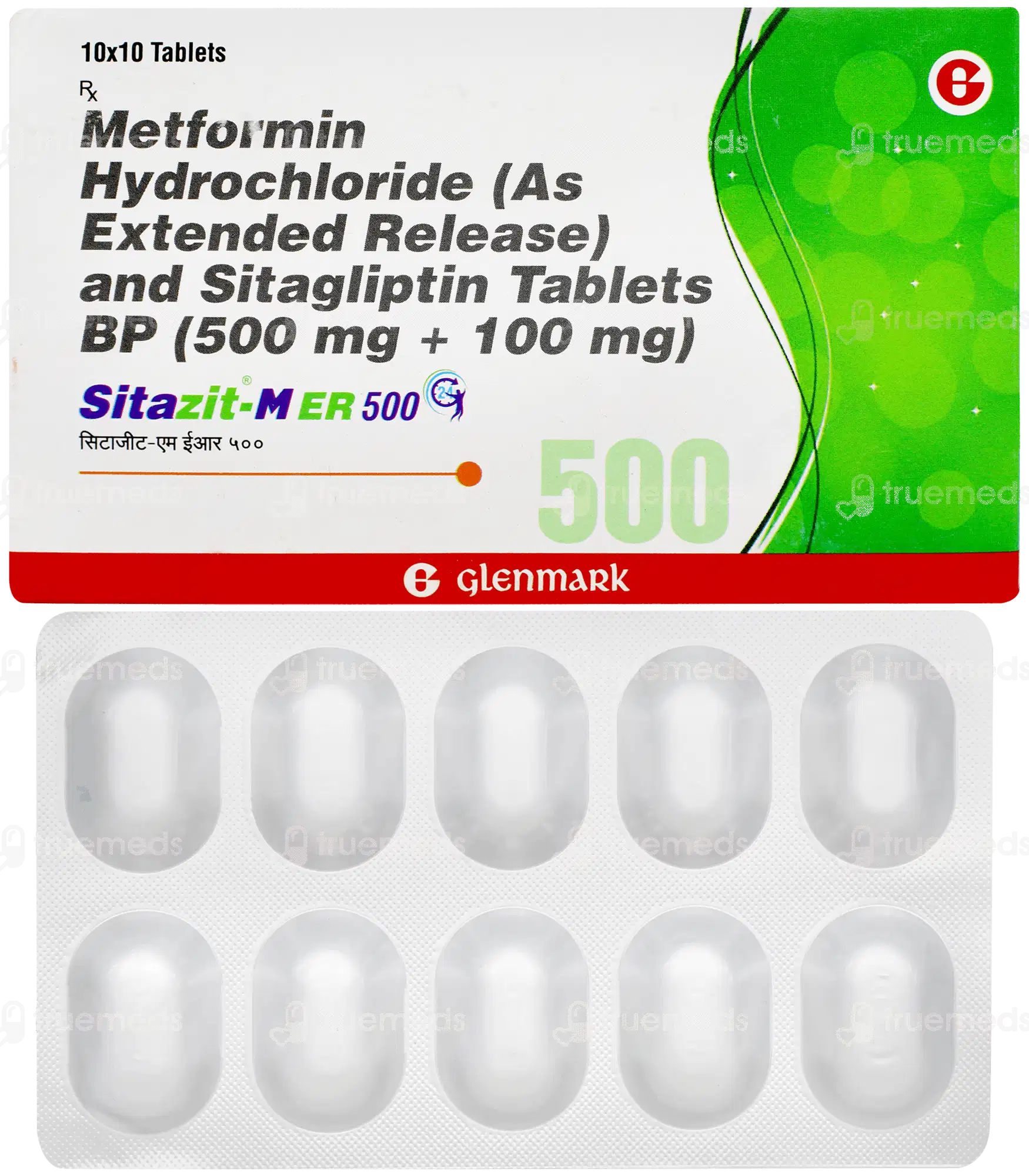 SITAZIT M ER 500MG TAB