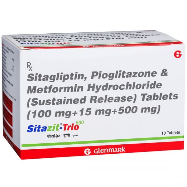 SITAZIT-TRIO 500MG TAB
