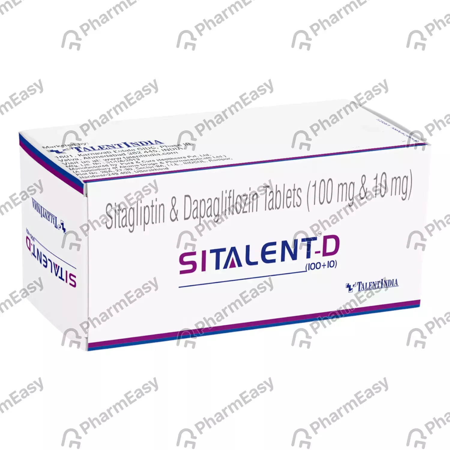 SITENALI -D 100/10MG TAB