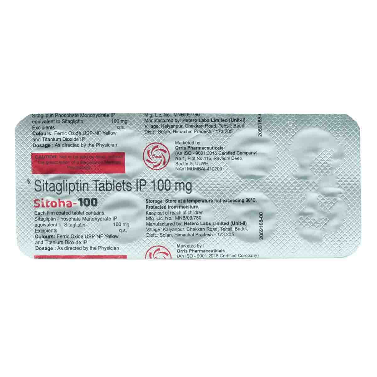 SITOHA 100 TAB