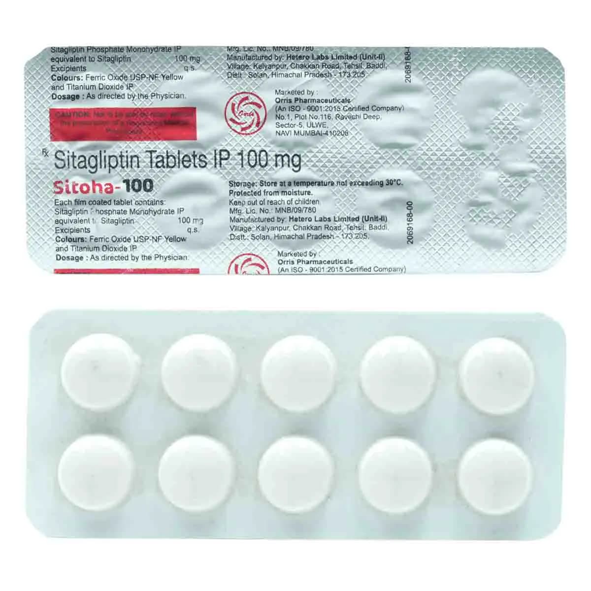 SITOHA-M 100/1000MG TAB