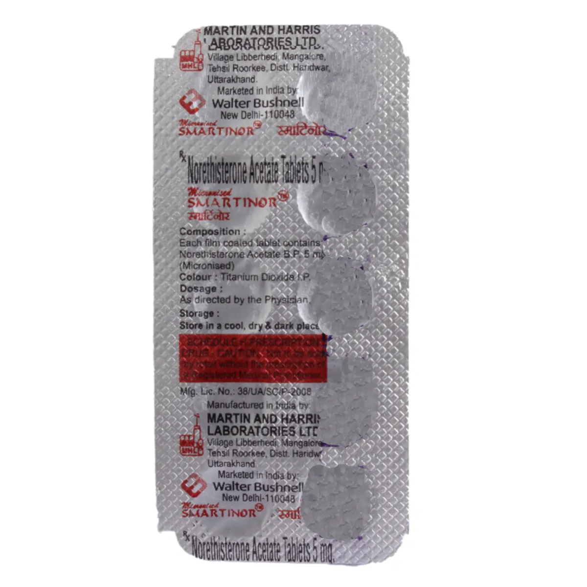 SMARTINOR 5MG TAB