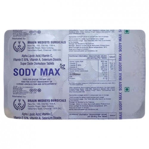 SODY MAX TAB