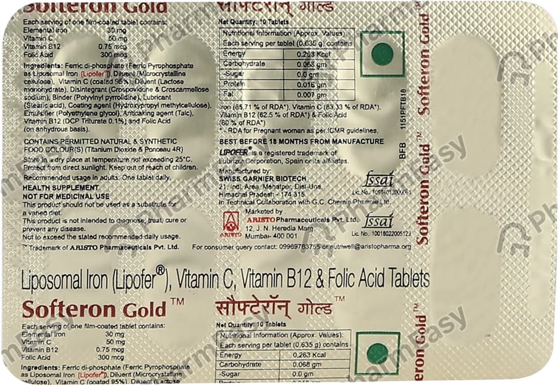 SOFTERON GOLD TAB