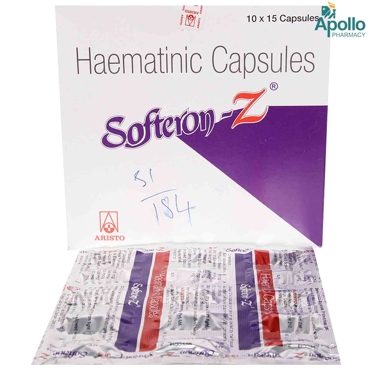 SOFTERON-Z CAP 15`S