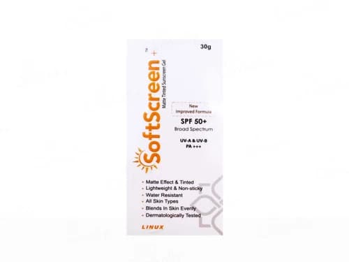 SOFTSCREEN MATTE TINTED SUN.GEL+