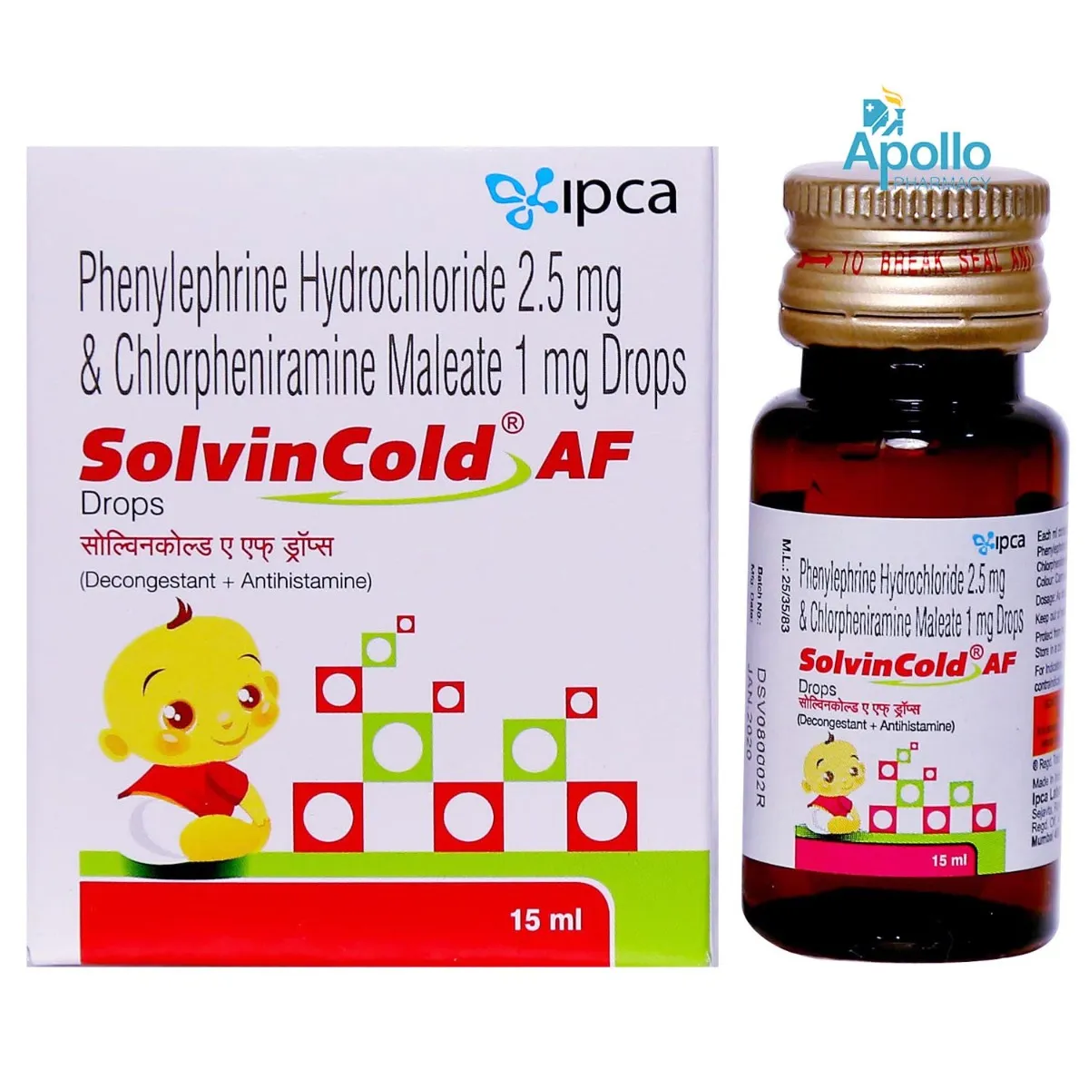 SOLVIN COLD AF DROPS