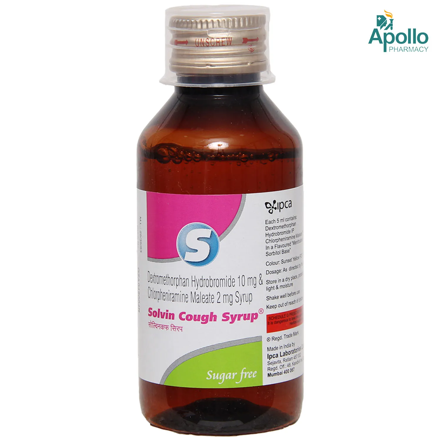 SOLVIN COUGH SYRUP*
