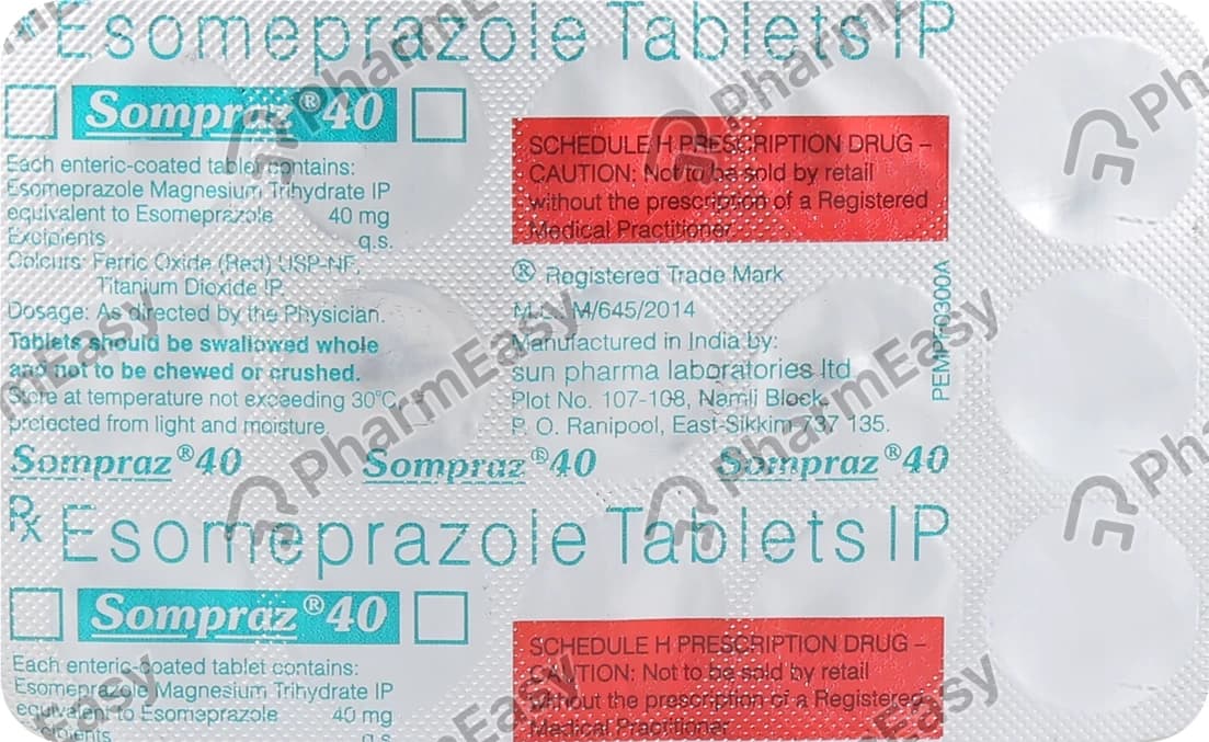 SOMPRAZ-40 15`S