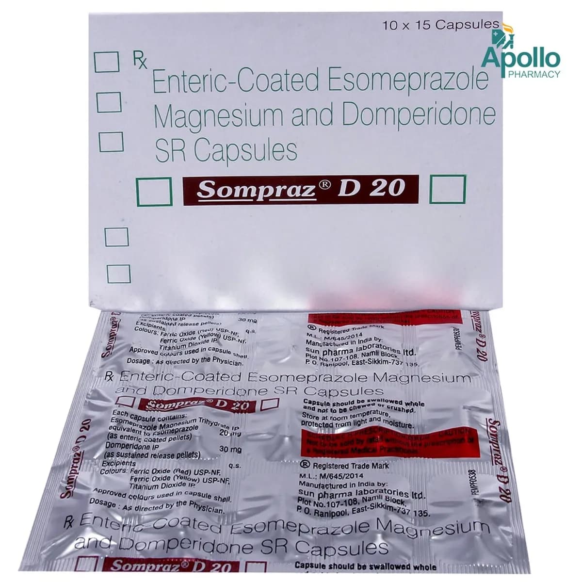 Sompraz D 20 Capsule