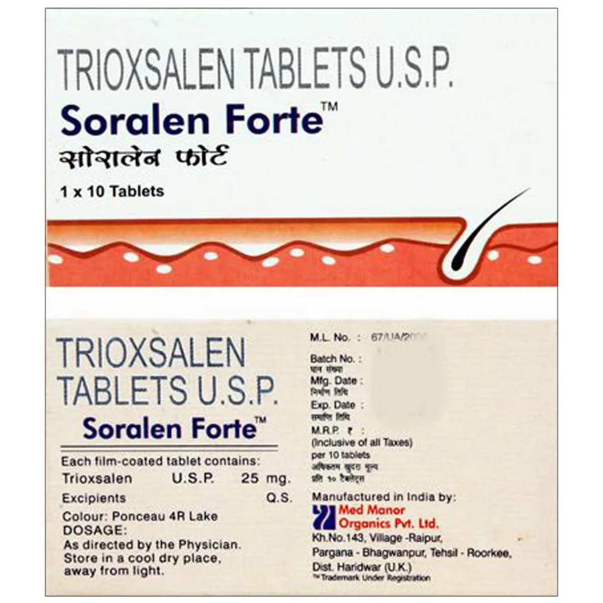 SORALEN FORTE TAB