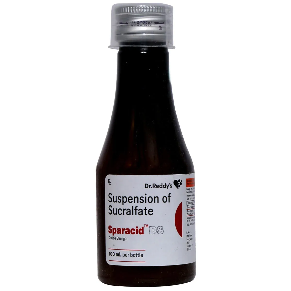 SPARACID DS SUSP 100ML