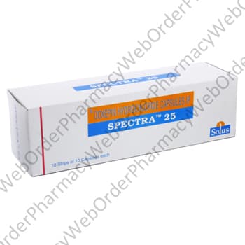 SPECTRA 25MG CAP 10`S