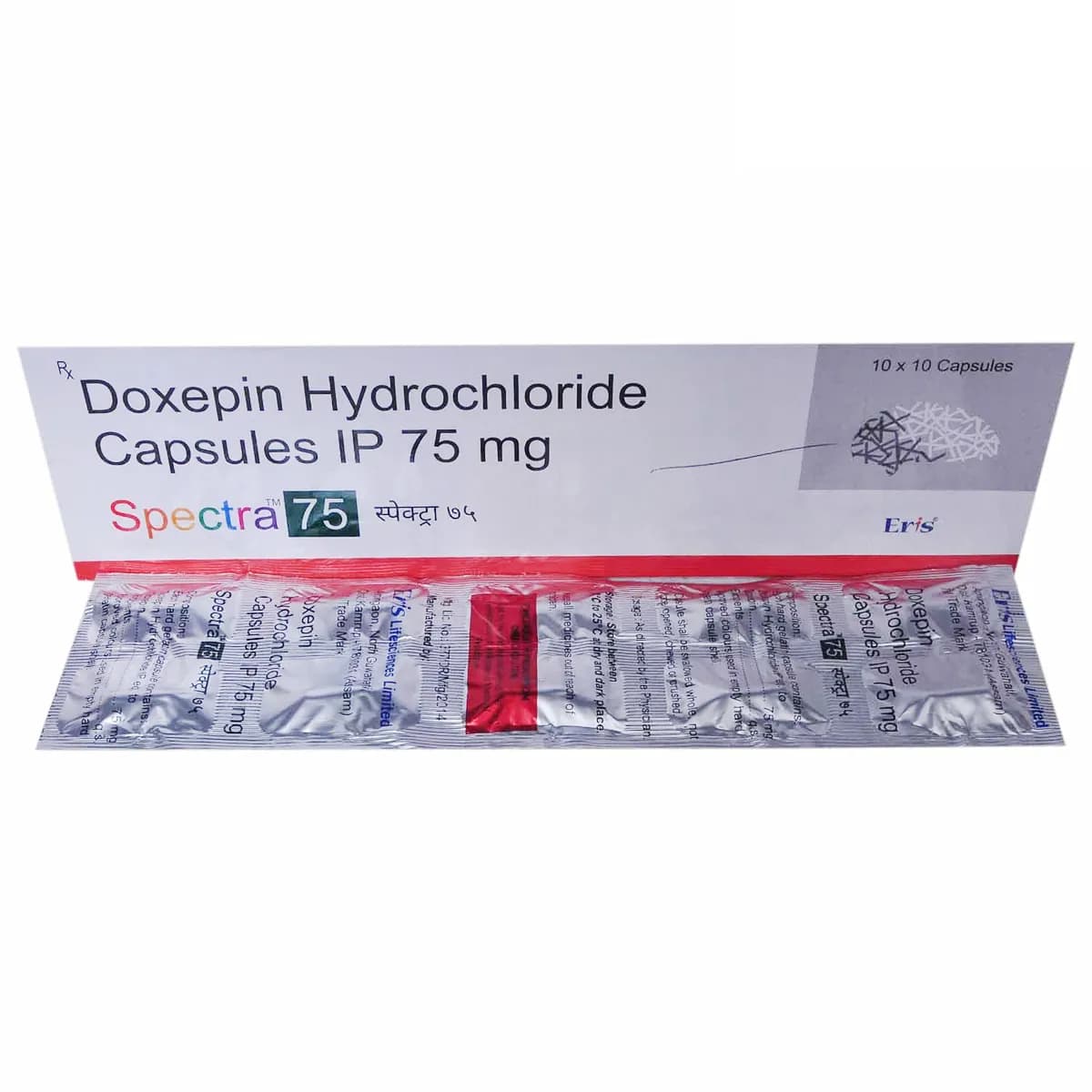 SPECTRA 75MG CAP 10`S