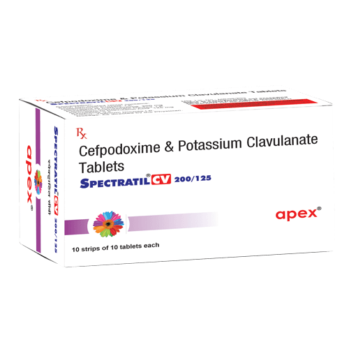 SPECTRATIL CV 200MG TAB