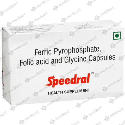 SPEEDRAL HEALTH SUPPLIMENT