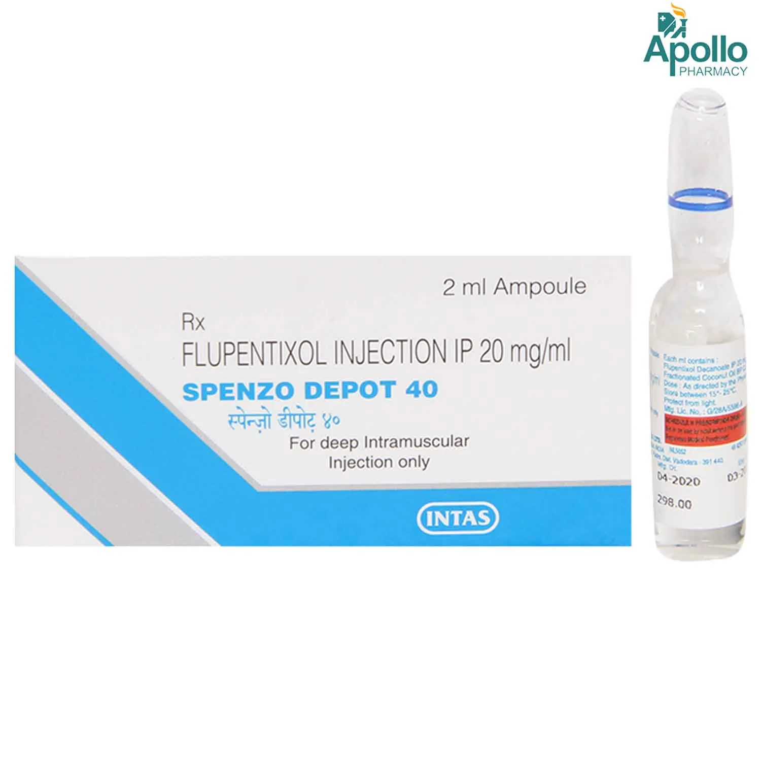 SPENZO DEPOT 40MG INJ