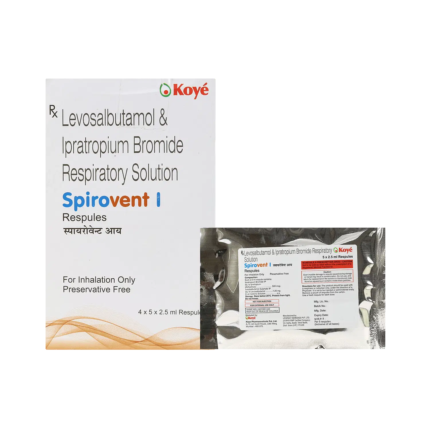 SPIROVENT I RESPULES