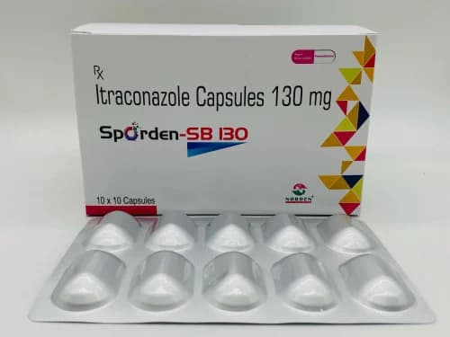 SPORAMIZ SB-130MG CAP