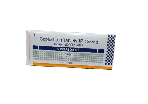SPORIDEX 125MG D.T 10`S
