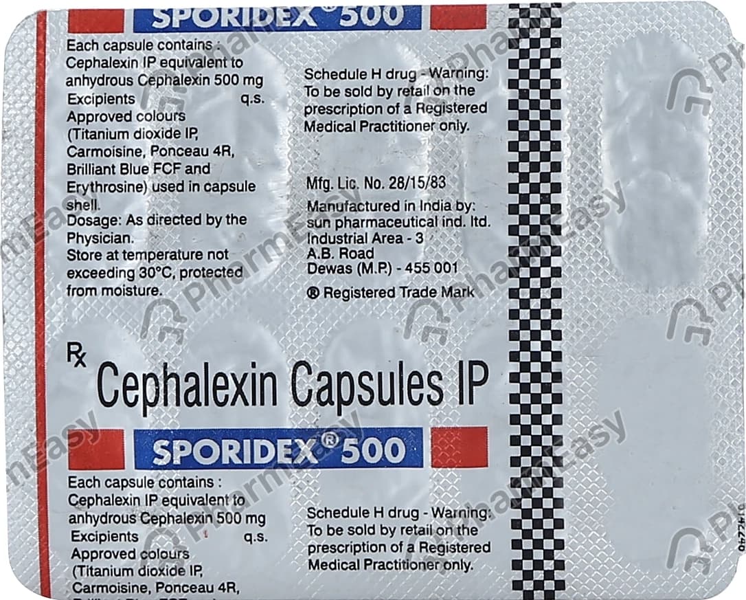 Sporidex 500 Capsule