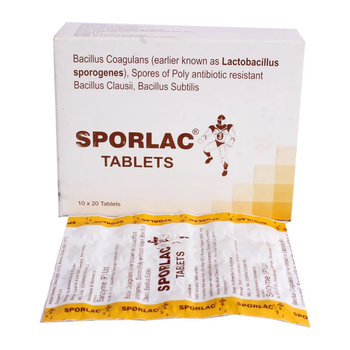 SPORLAC TAB