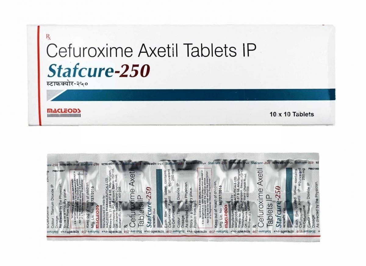 STAFCURE 250MG TAB