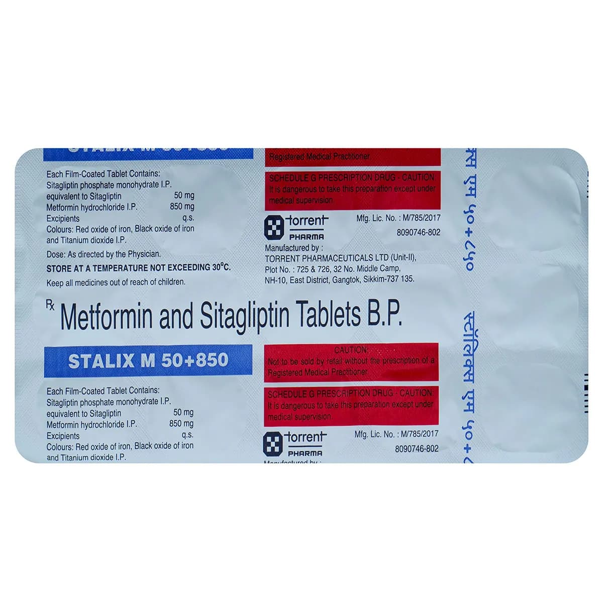 STALIX M 50+850 TAB
