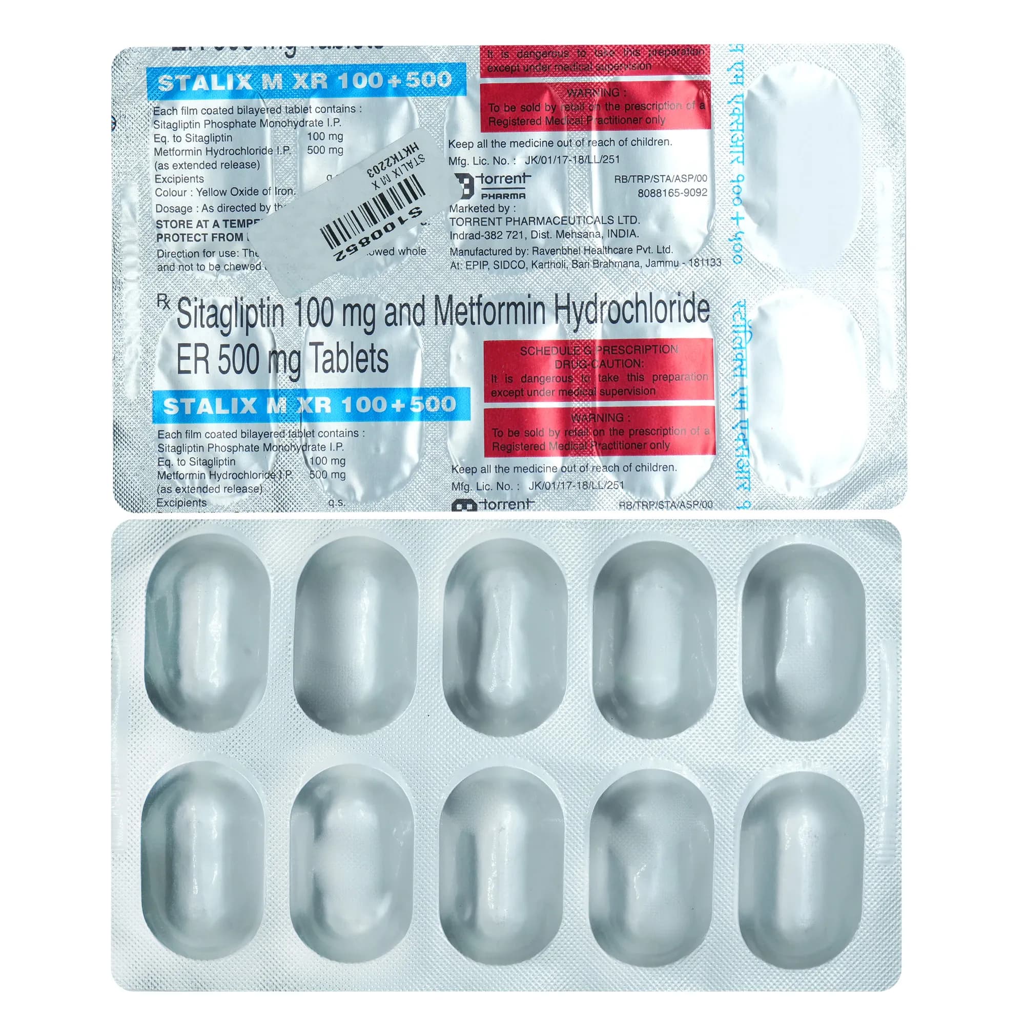 STALIX M XR 100+500 TAB